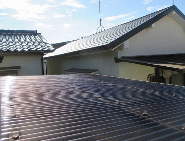 加古川市　施工後の屋根全景