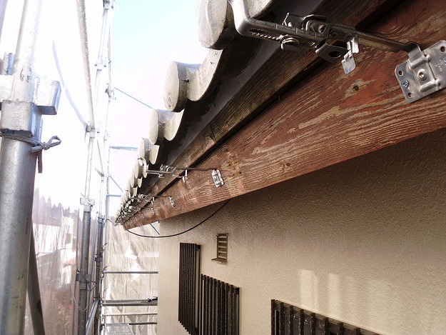 姫路市　樋受け金具　設置
